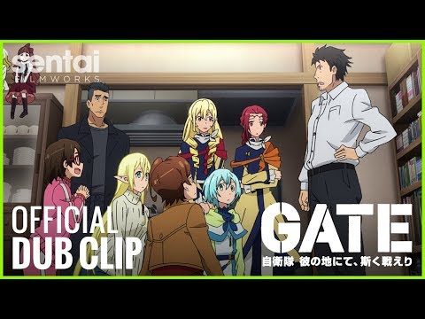 GATE Official English Dub Clip