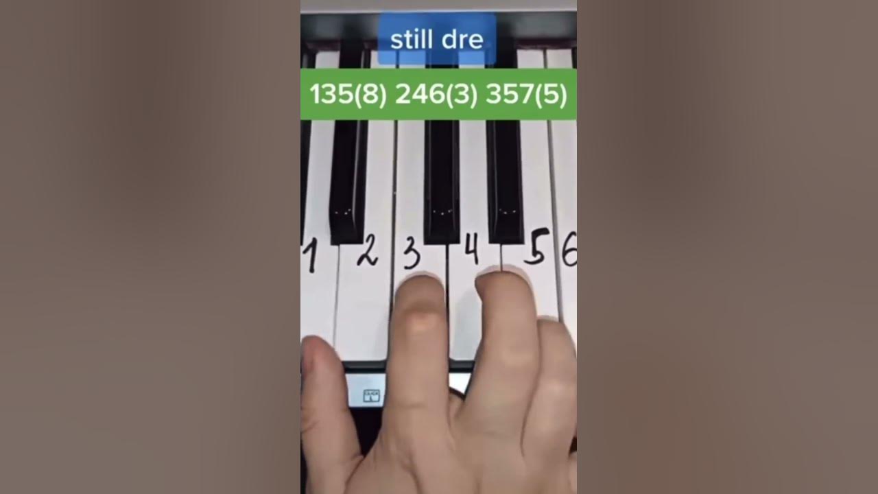 How To Play Still Dre On Piano Easy HOW TO PLAY STILL DRE ON PIANO EASY TUTORIAL - YouTube