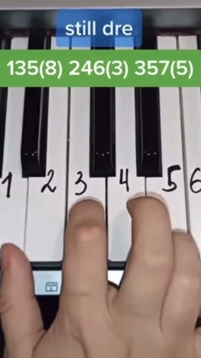 How To Play Still Dre On Piano Easy HOW TO PLAY STILL DRE ON PIANO EASY TUTORIAL - YouTube