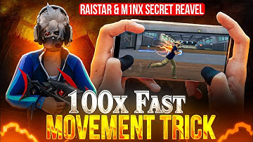 HOW TO INCREASE MOVEMENT SPEED IN FREE FIRE | BRAZILIAN 🇧🇷 MOVEMENT SPEED TRICK|10X FASTER MOVEMENT