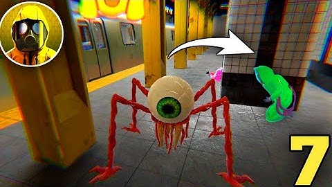 Hide in The Backroom Chapter 7 - Subway / Horror Game Video / Ghost