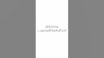 تلاوة في دقيقة الآية ٧٠ من سورة القصص الشيخ #بندر_بليلة