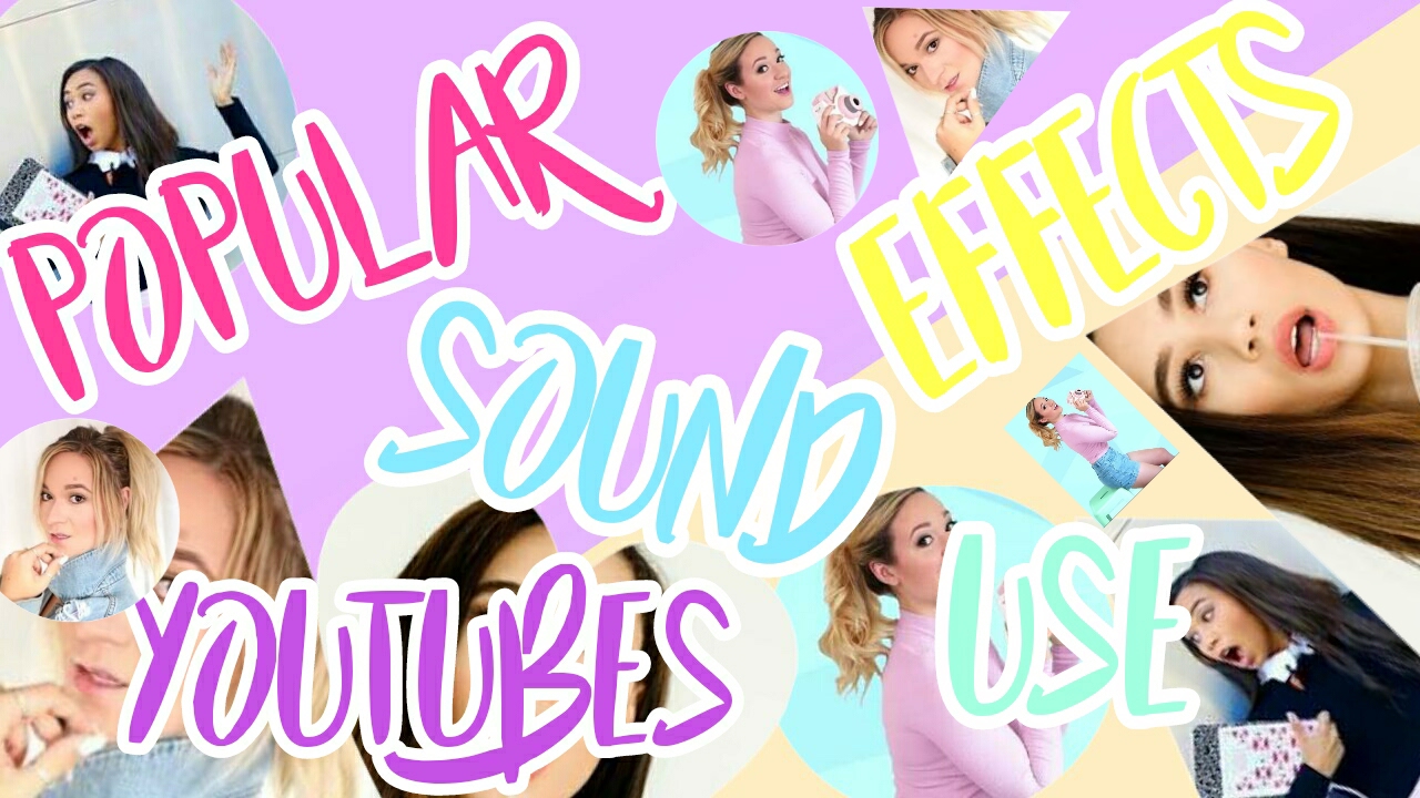 Popular sound effects YouTubers use YouTube