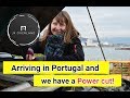 We arrive in Portugal and a power cut! Overland vehicle problems