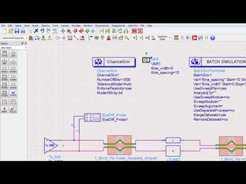 Channel Simulations with IBIS-AMI Models: Using the Batch Simulator