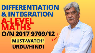 A-Level Maths - DIFFERENTIATION & INTEGRATION 9709/12 O/N 2017 Q#10 Solution|Ultimate Guide (Part 9)