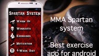 MMA Spartan System- Best exercise and bodybuilding app screenshot 2