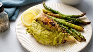Pesto Stuffed Chicken with Asparagus [Keto Air Fryer Recipe] by RuledMe 2,120 views 1 month ago 2 minutes, 18 seconds