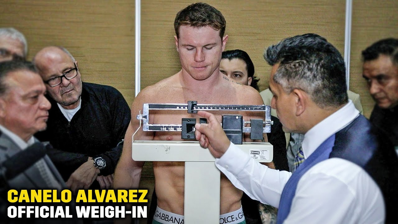 OFFICIAL WEIGHIN Canelo Alvarez • UNSEEN FOOTAGE vs. John Ryder OFFICIAL WEIGHIN Canelo Alvarez • UNSEEN FOOTAGE vs. John Ryder