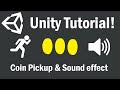 Unity Tutorial | Coin Pickups, Sound effect and UI