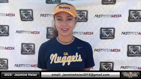 2022 Jasmine Hsiao Committed Brown University Outfield, Catcher & 3rd Base Softball Skills Video