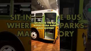 Sit Inside the Bus Where Rosa Parks Made History 🚌