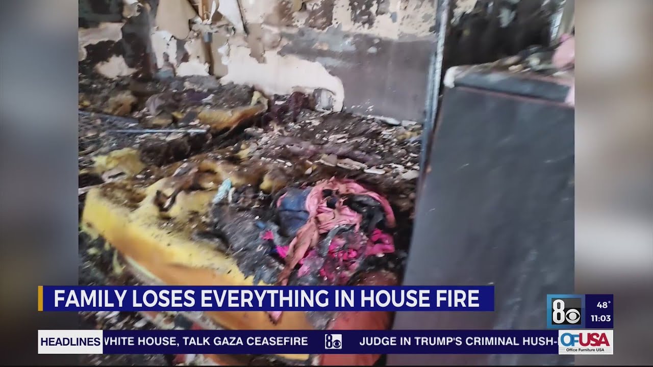Family of 14 asks for help after fire destroys North Las Vegas home ...
