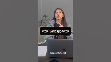 ✨ Discover the art of creating empty cells in HTML tables and embrace the whitespace wonders.