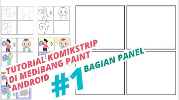#1 Proses bikin komik strip di Hp - Cara bikin panel di medibang paint