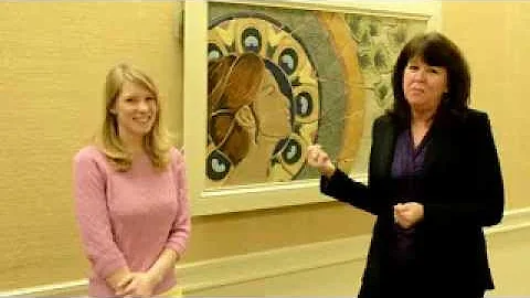 Angela Jankowski Bronson and Annette Fink at $4Art...