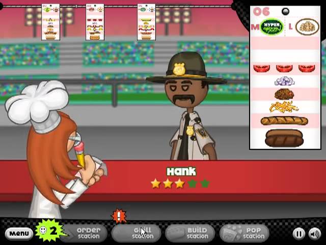 Papa's Hot Doggeria - Play Papa's Hot Doggeria On Papa's Freezeria