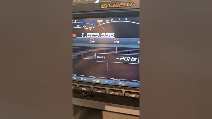 VK3CWB 160m QSO @ DL8LAS (DR5X)