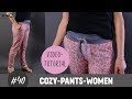 Slimfit Damen Jogging-Hose ganz einfach selber nähen DIY-Näh-Tutorial