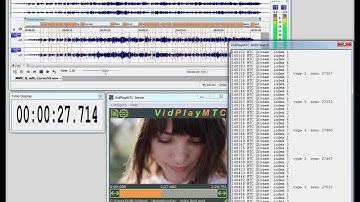 How to sync VidPlayMTC to Magix SOUND FORGE MIDI Time Code(MTC)