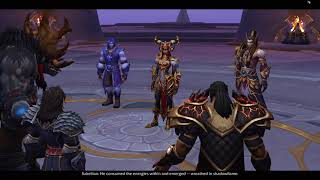 World Of Warcraft Dragonflight Sabellian And Wrathion Quest Cinematic Ending