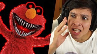 La Pesadilla De Elmo Horror En Plaza Sésamo - Degoboom