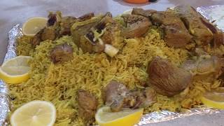 القوزي العراقي مع اللحم والرز على طريقه الشيف عامر Iraqi Quzi