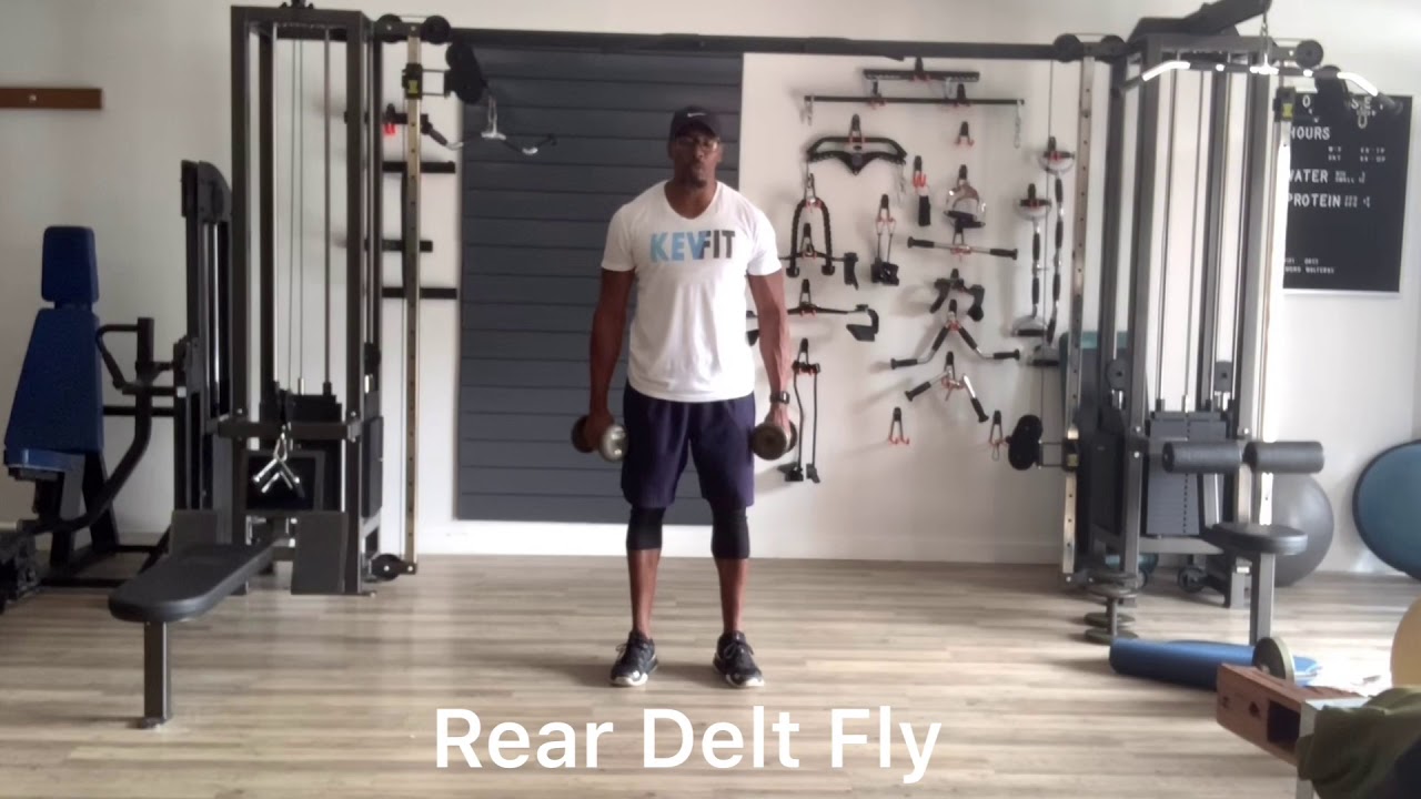 Rear Delt Fly exercise - YouTube