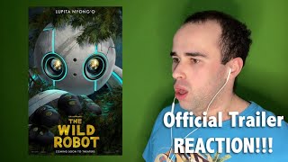 DreamWorks' The Wild Robot Official Trailer REACTION!!!