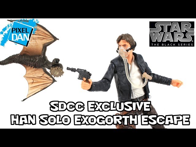 ■【レア】BANDAI　ザクソン Star Wars Black Series Han Solo Exogorth Escape SDCC 2018