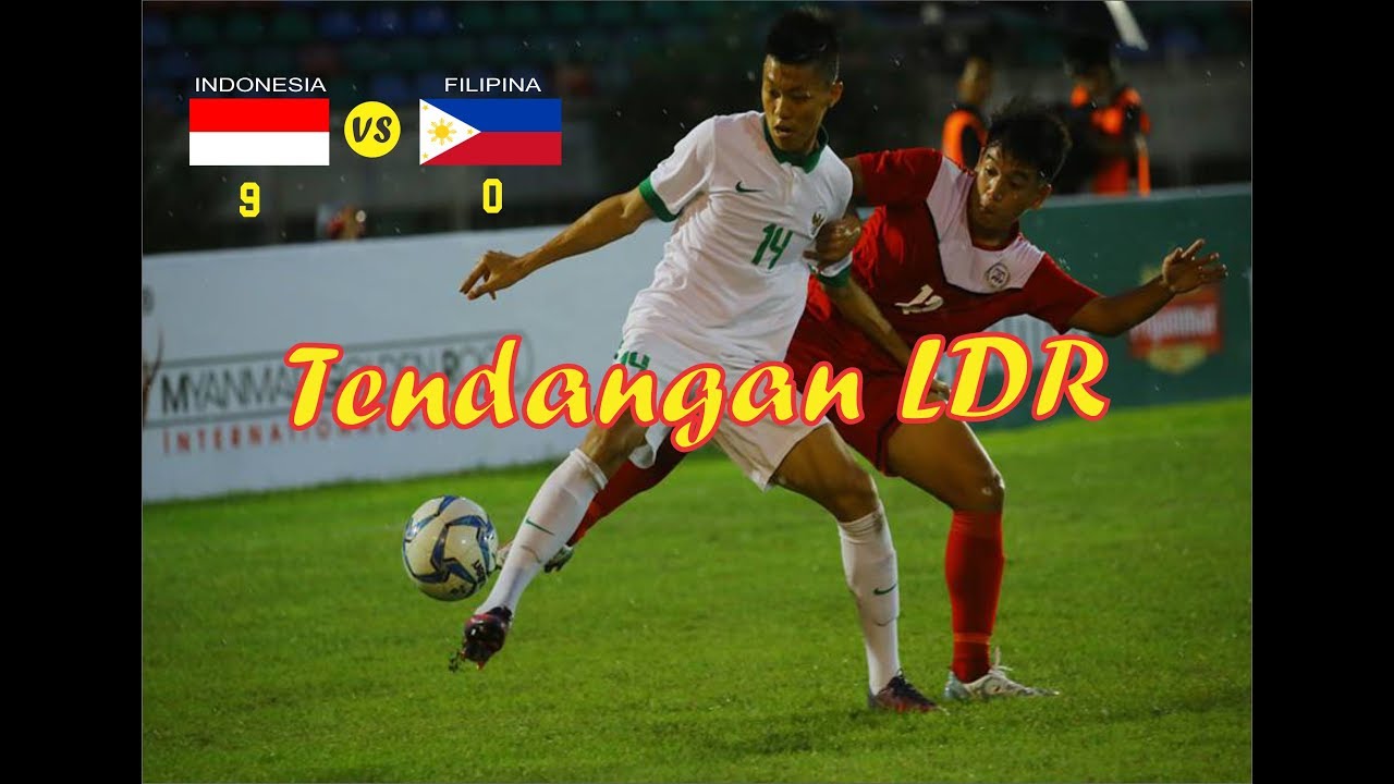 Tendangan LDR Ala Valentino Jebret Indonesia VS Filipina Piala