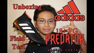 Unboxing Adidas Predator 18 Fg Soccer Cleat Plus Field Test- Blackwhitesolar Red