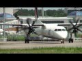 宮崎空港 Japan Air Commuter Bombardier DHC-8-Q400 JA848C 離陸 2011.7.23