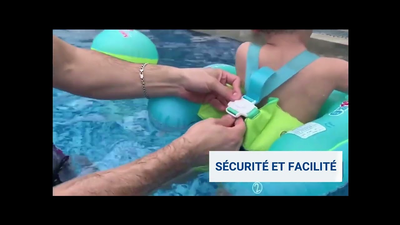 Bouée HANBING pour bébé - Siège de natation pour enfants de 6 mois