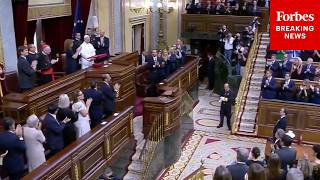 WATCH: Pope Leo Address The Spanish Parliament In Madrid, Spain