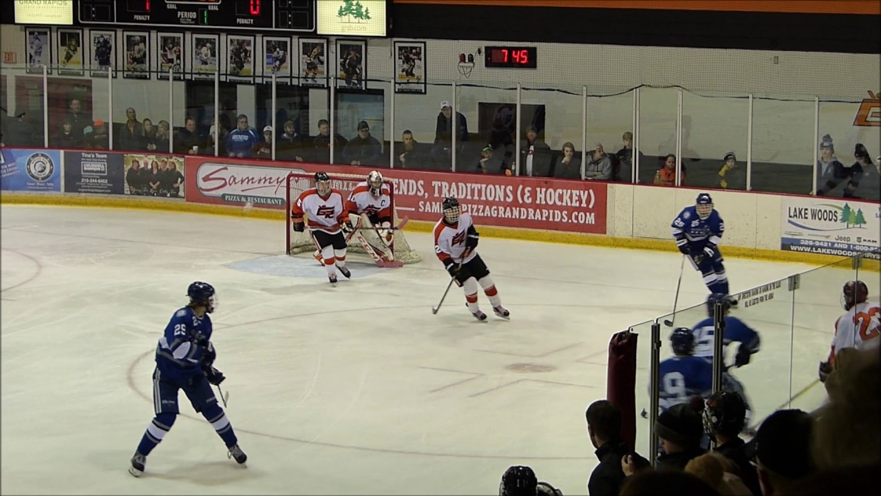 Grand Rapids Hockey vs Brainerd Dec 2016Full Game YouTube