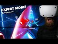 Beat Saber (PSVR2) - My First Time Playing EXPERT (Campaign)