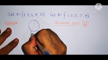 Lesson 1 - Illustrating Well-defined Sets, Subsets, Universal Sets and Null Sets (Part 1)