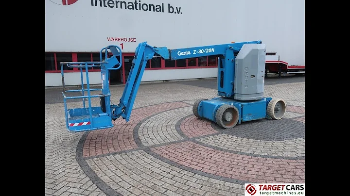 778442 GENIE Z30/20N ELECTRIC ARTICULATED BOOM WORK LIFT 1110CM 09-06 Z30N06-9197