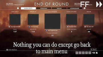 Bf1 May update - Operation Glitch