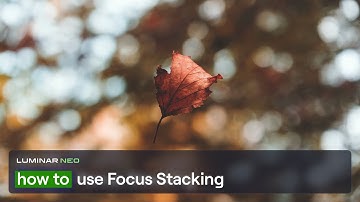 Luminar Neo Focus Stacking | Luminar Neo