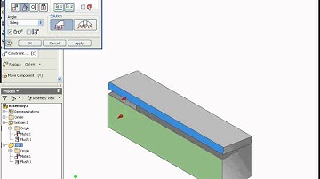 AutoDesk Inventor Assembly_Angle-Mate-Flush-Drive Constraint.avi