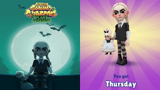 Subway Surfers Haunted Hood - All 5 Stages Complete Thursday New Character Unlocked Halloween Update