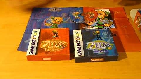 Unboxing Zelda ages y Seasons