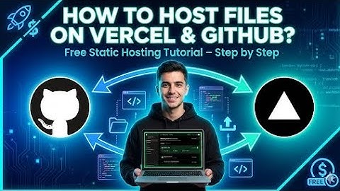 🚀 How to Upload & Run Projects on Vercel with GitHub | Easy Deployment Guide ⚙️