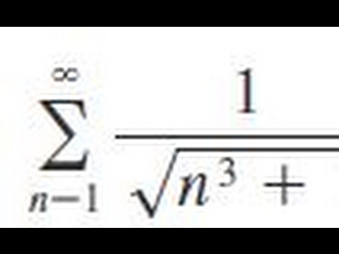 Sigma 1 Infinity 1 Sqrt N 3 1 Determine Whether The Series Converges Or Diverges Youtube