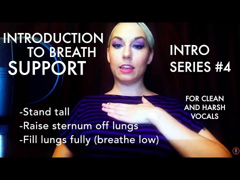 "How to Breathe for Singing & Screaming" - Intro Series #4 - Voice Hacks by Mary Z
