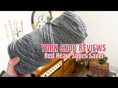 Red Heart Super Saver Brushed Yarn Review - The Loopy Lamb