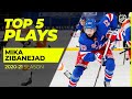 Top 5 Mika Zibanejad Plays from the 2021 NHL Season