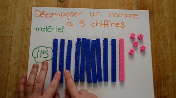 Mathématique-décomposer un nombre à 3 chiffres
